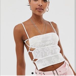 One Above Another Strappy Top